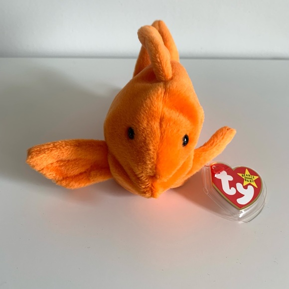 Ty Beanie Babies “Goldie” the fish - Picture 4 of 5